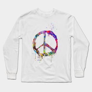 Peace Sign Long Sleeve T-Shirt